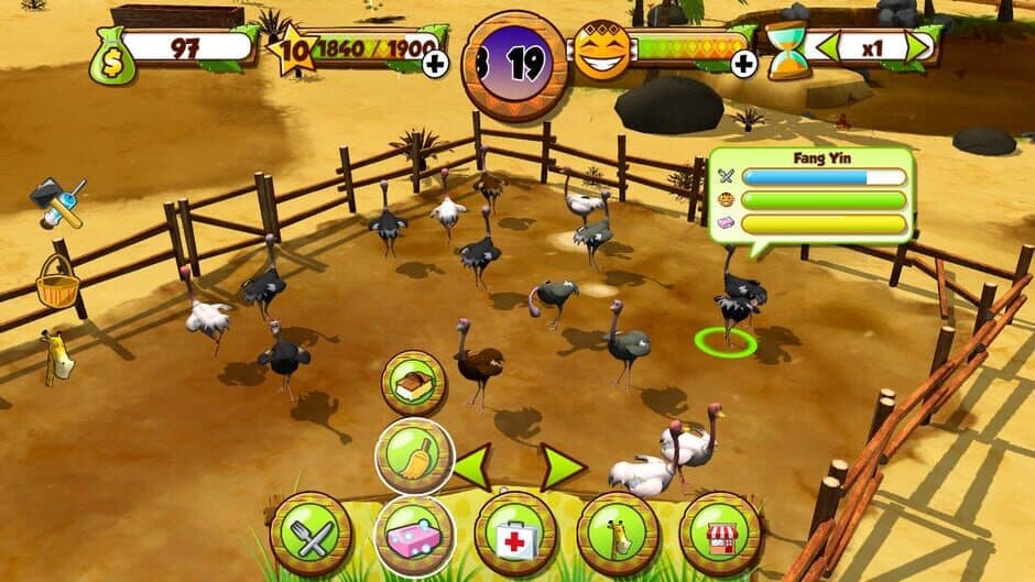 Скриншот 2 из My Exotic Farm 2018