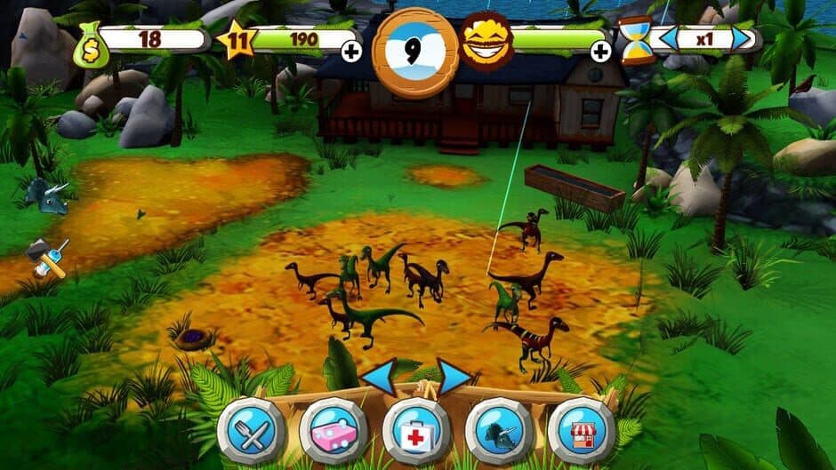 Скриншот 1 из My Jurassic Farm 2018