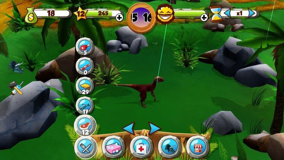 Скриншот 2 из My Jurassic Farm 2018