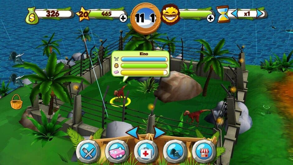 Скриншот 3 из My Jurassic Farm 2018