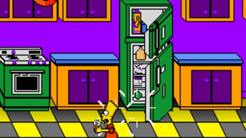 Скриншот 3 из The Simpsons: Bart's Nightmare