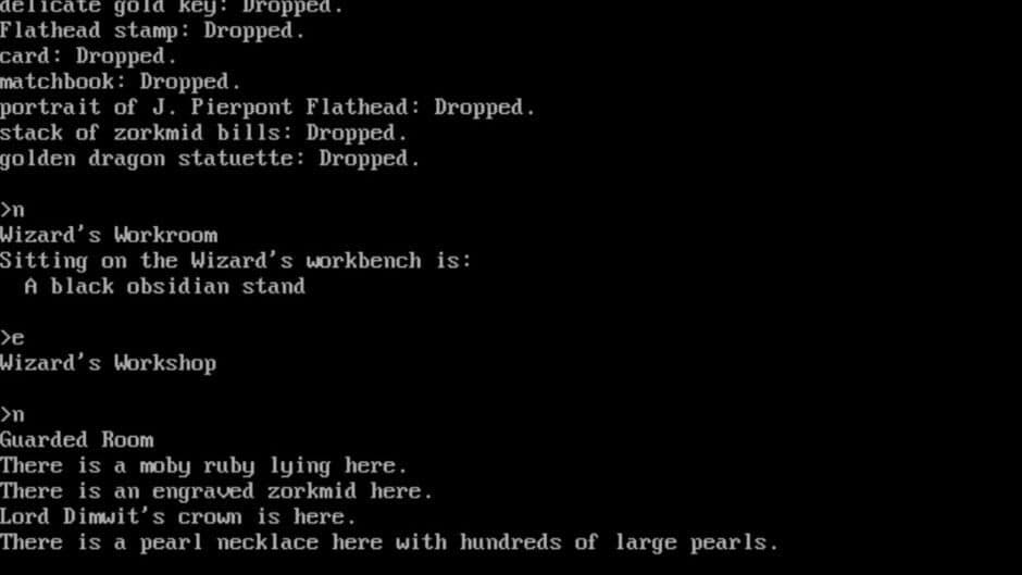 Скриншот 1 из Zork II: The Wizard of Frobozz