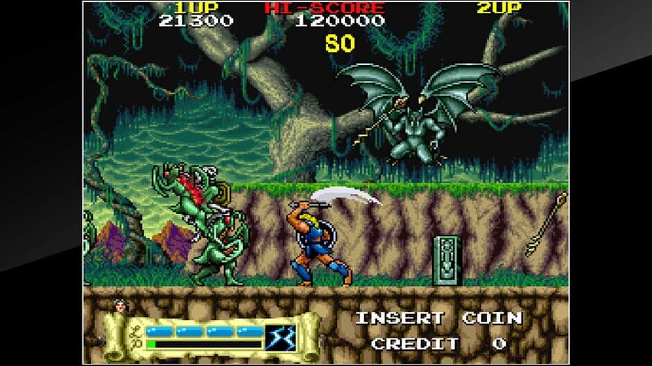 Скриншот 1 из Arcade Archives: The Astyanax