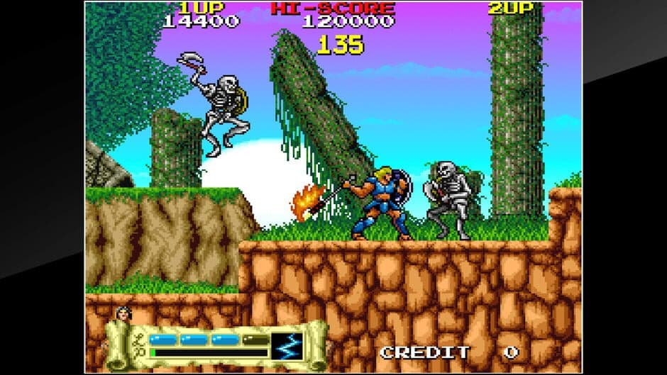 Скриншот 2 из Arcade Archives: The Astyanax