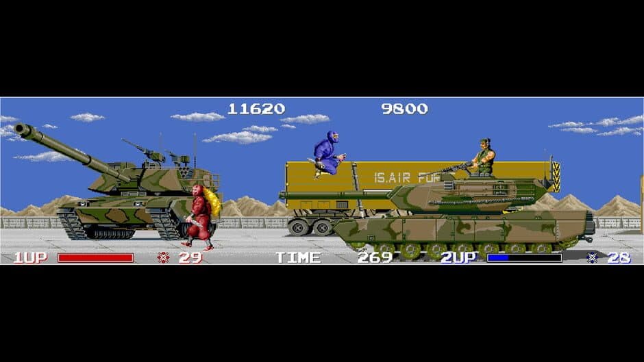Скриншот 3 из Arcade Archives: The Ninja Warriors