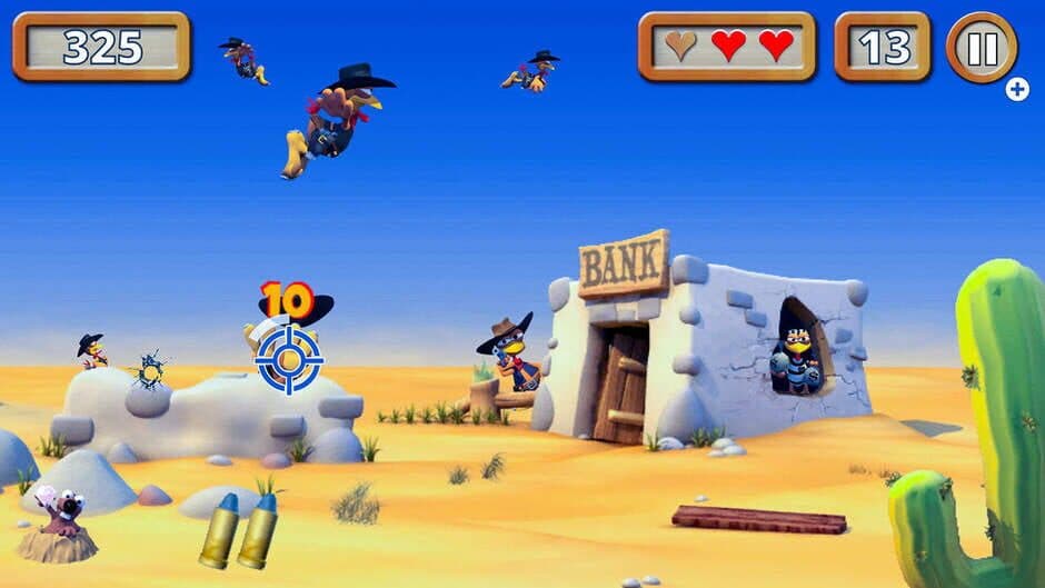 Скриншот 1 из Crazy Chicken: Wanted