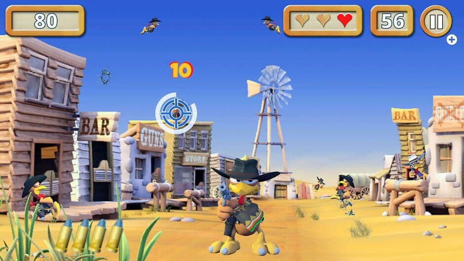 Скриншот 3 из Crazy Chicken: Wanted