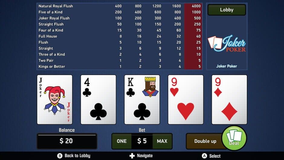 Скриншот 3 из Joker Poker: Video Poker