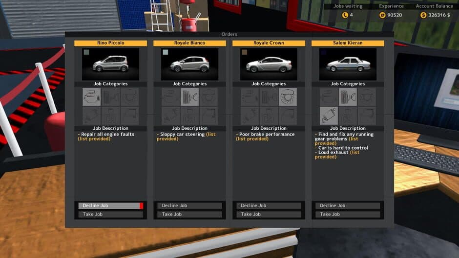Скриншот 1 из Car Mechanic Simulator: Pocket Edition