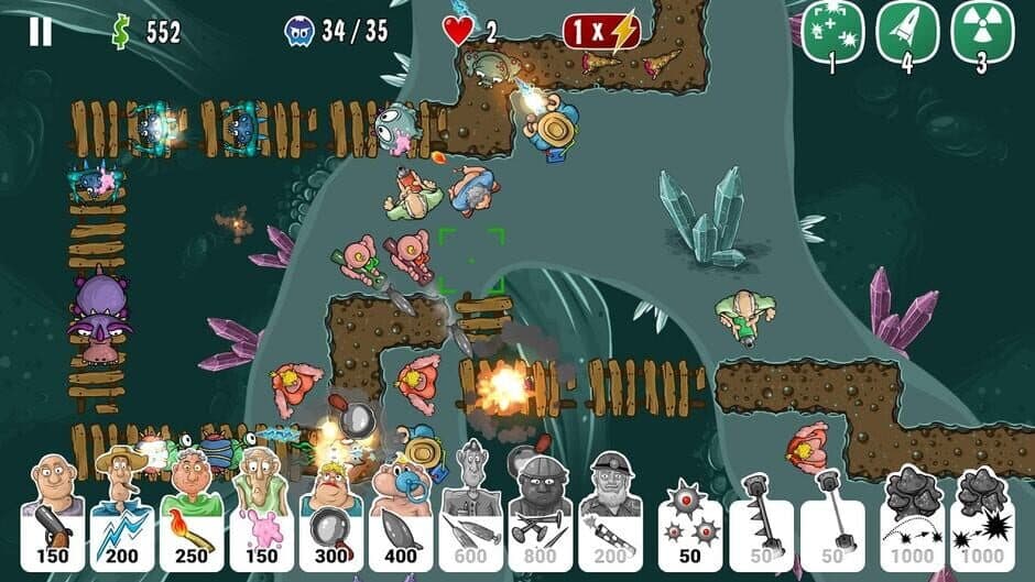 Скриншот 1 из Swamp Defense 2