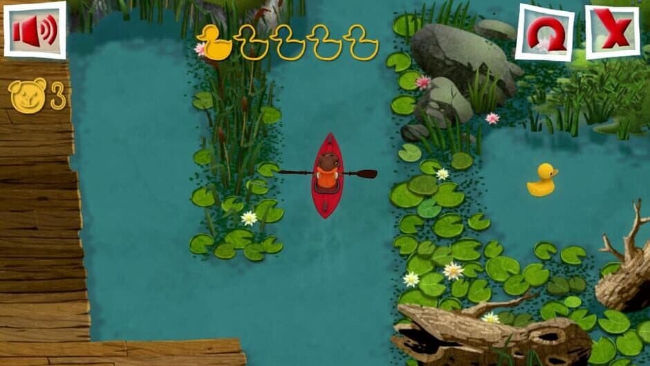 Скриншот 2 из Teddy the Wanderer: Kayaking