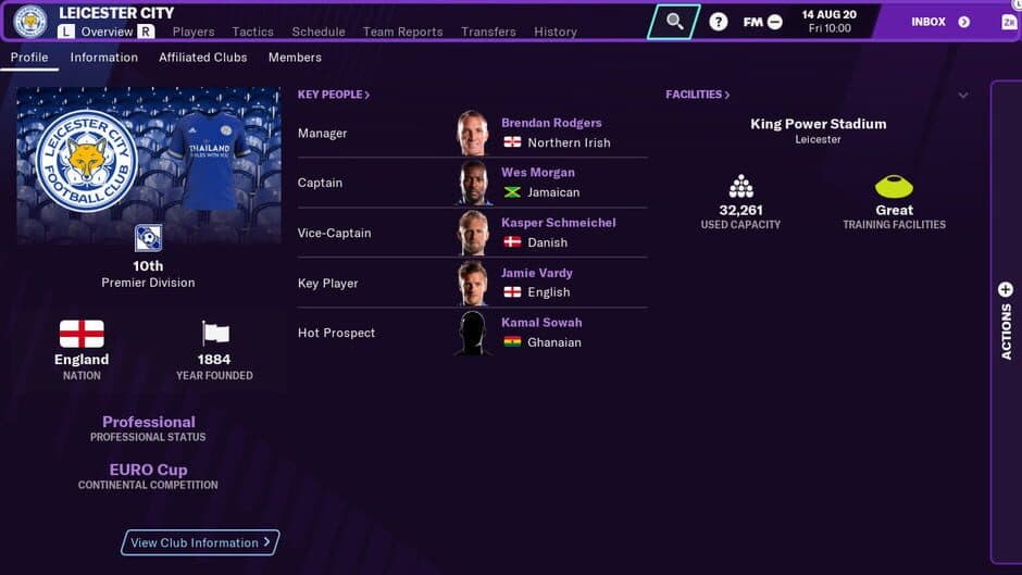 Скриншот 1 из Football Manager 2021 Touch