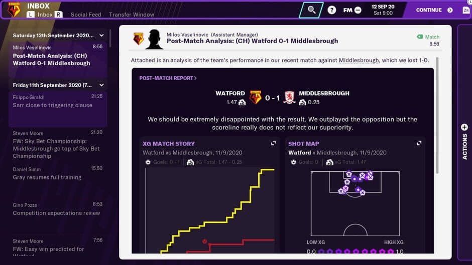 Скриншот 4 из Football Manager 2021 Touch