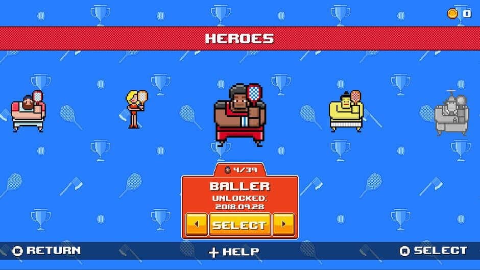 Скриншот 2 из Timber Tennis: Versus