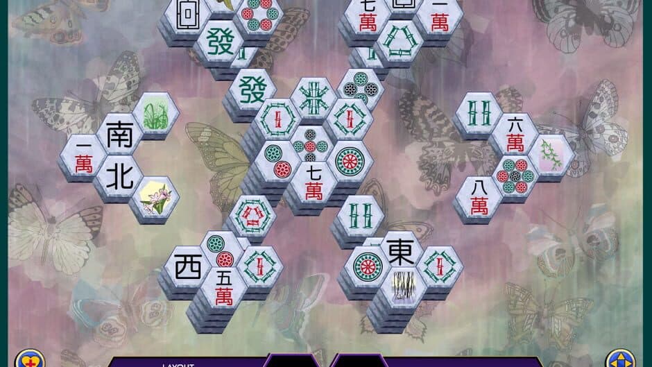 Скриншот 1 из Hexagon Mahjongg