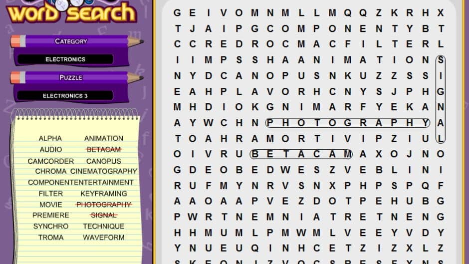 Скриншот 3 из Super Word Games 10,000