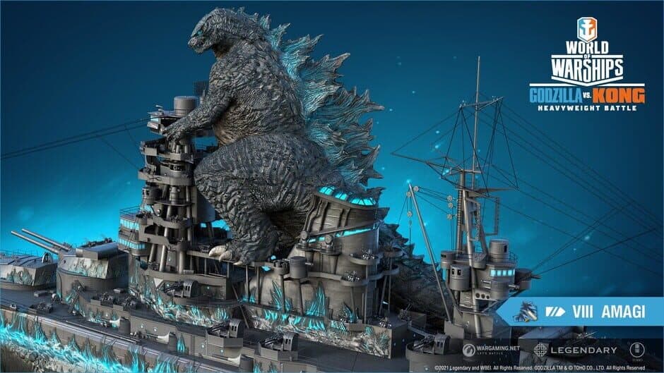 Скриншот 1 из World of Warships: Godzilla - Apex Monster