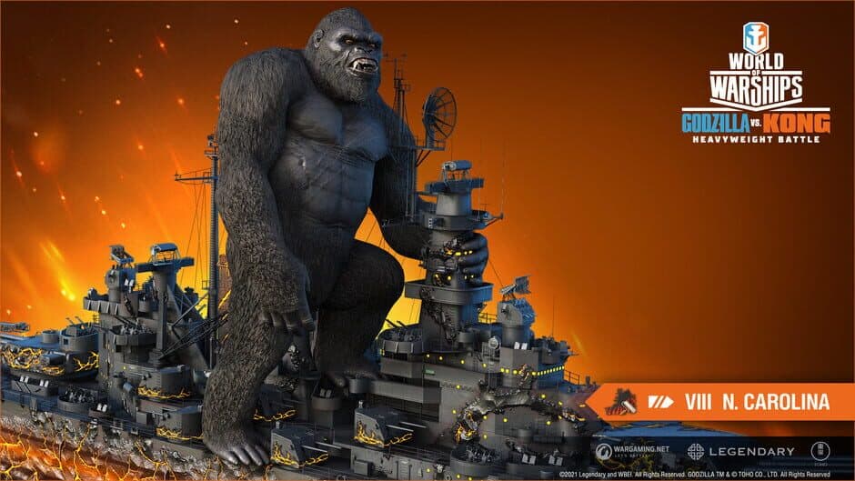 Скриншот 4 из World of Warships: Kong - Primordial Rage