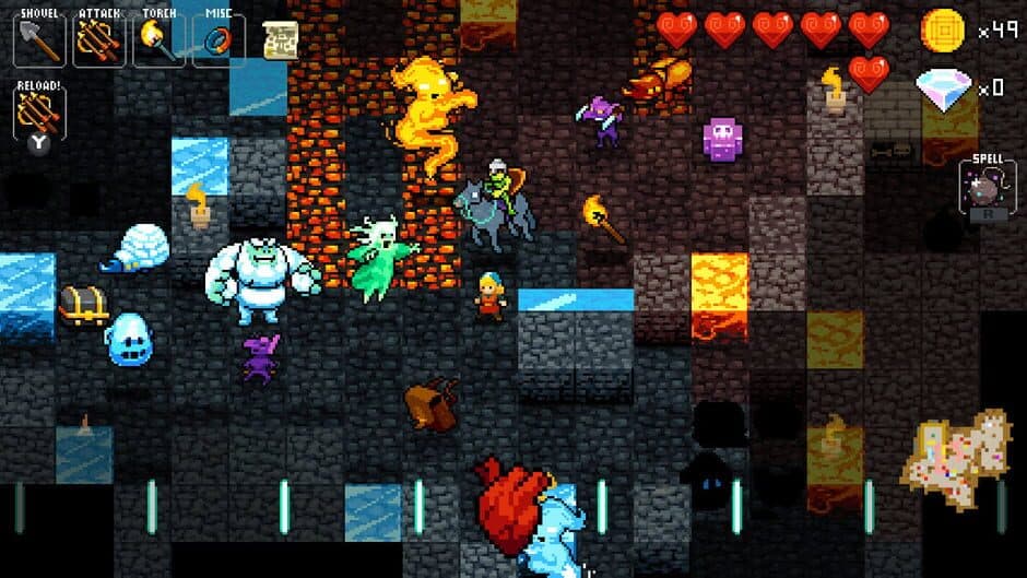 Скриншот 2 из Crypt of the Necrodancer: Nintendo Switch Edition