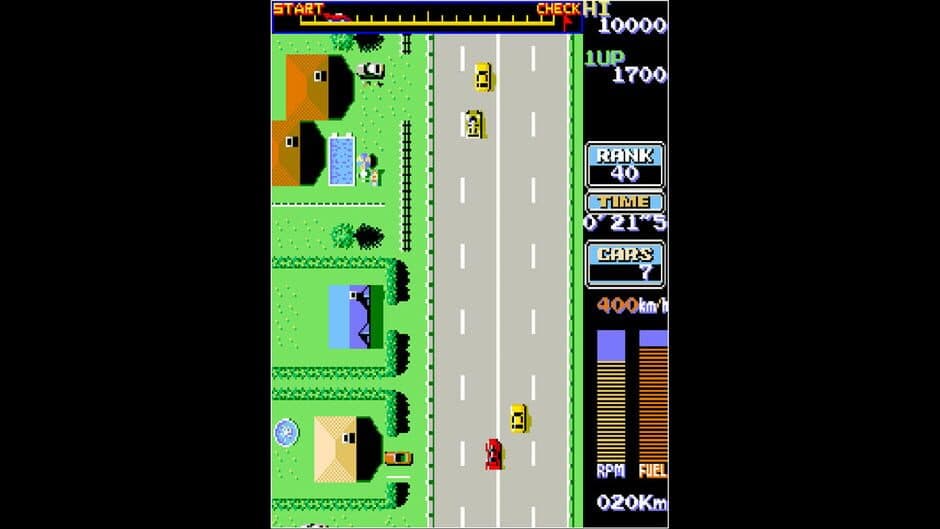 Скриншот 3 из Arcade Archives: Road Fighter