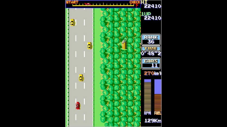 Скриншот 2 из Arcade Archives: Road Fighter