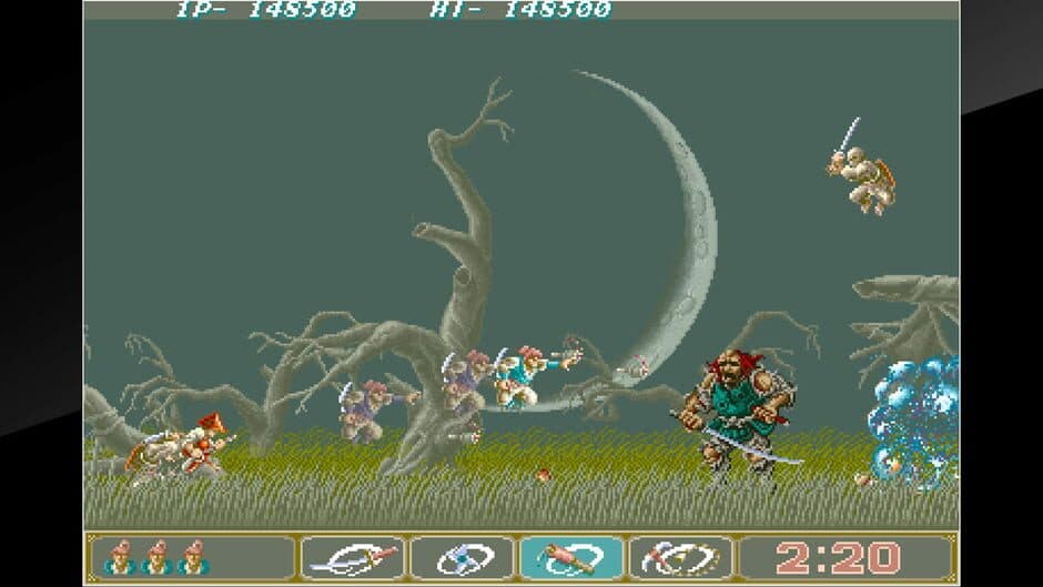 Скриншот 2 из Arcade Archives: Ninja Spirit