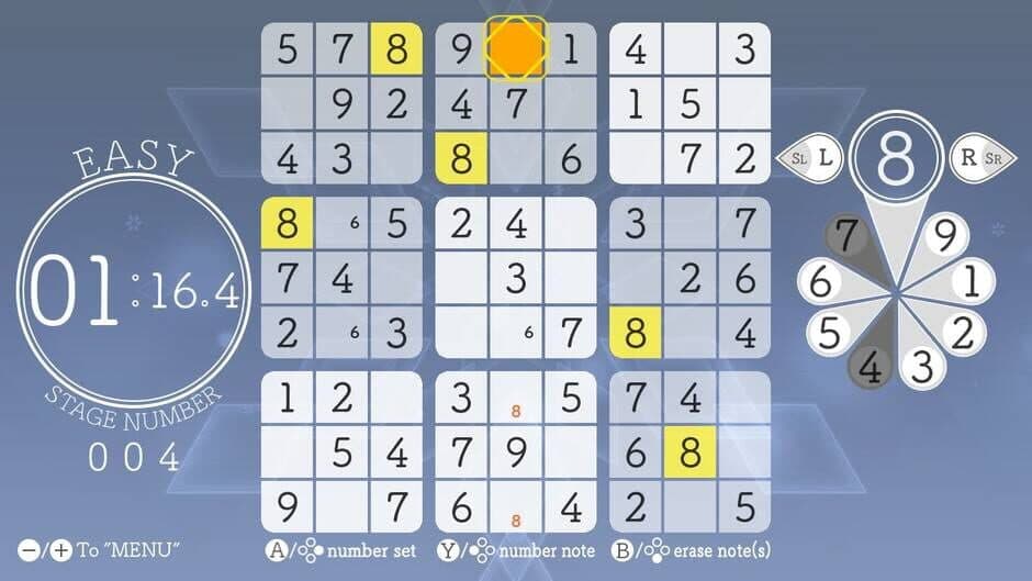Скриншот 1 из Sudoku Relax 4 Winter Snow