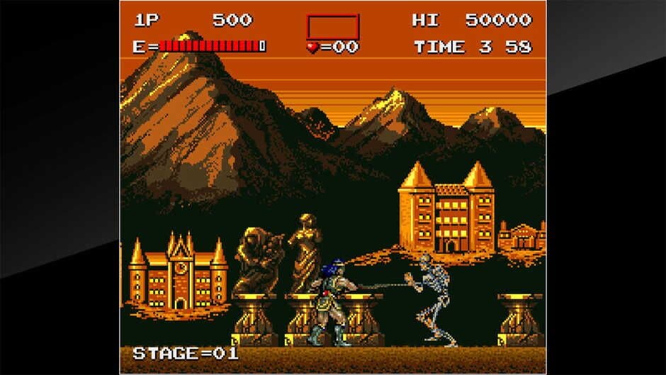 Скриншот 2 из Arcade Archives: Haunted Castle