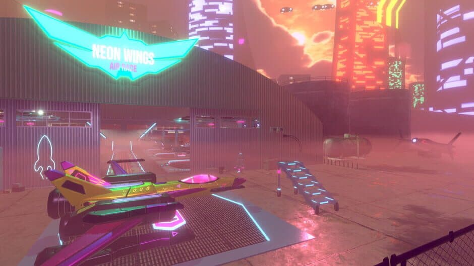 Скриншот 3 из Neon Wings: Air Race