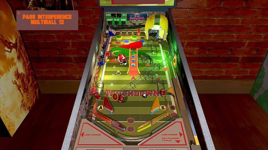 Скриншот 3 из Touchdown Pinball
