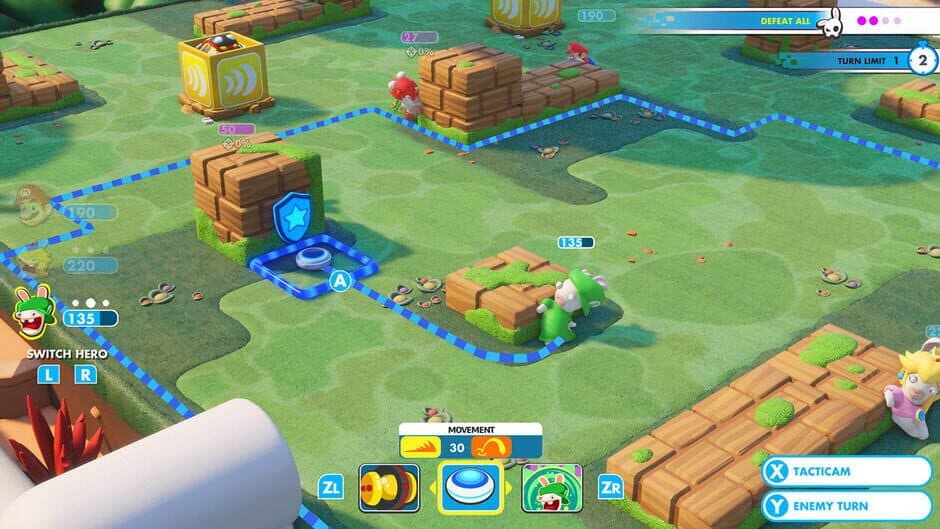 Скриншот 3 из Mario + Rabbids Kingdom Battle: Gold Edition