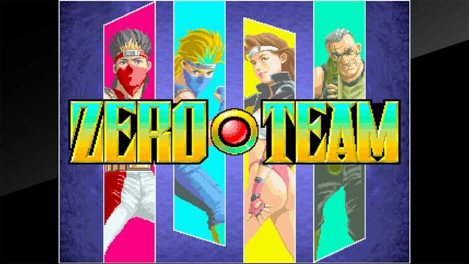 Скриншот 1 из Arcade Archives: Zero Team