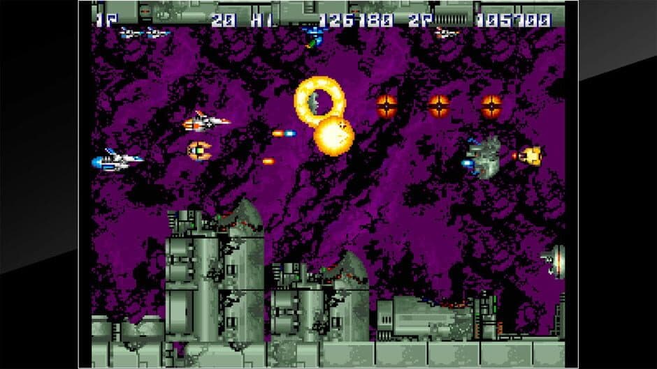 Скриншот 3 из Arcade Archives: Thunder Cross
