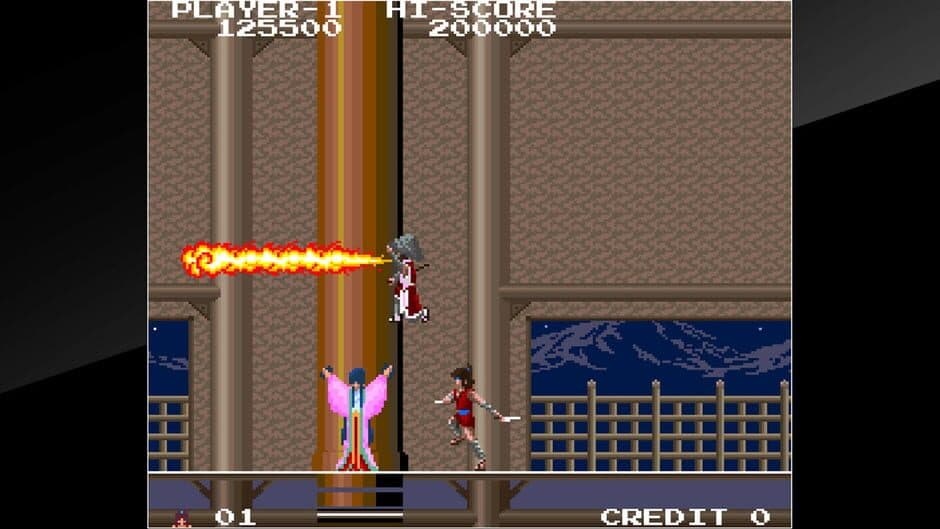 Скриншот 3 из Arcade Archives: The Legend of Kage
