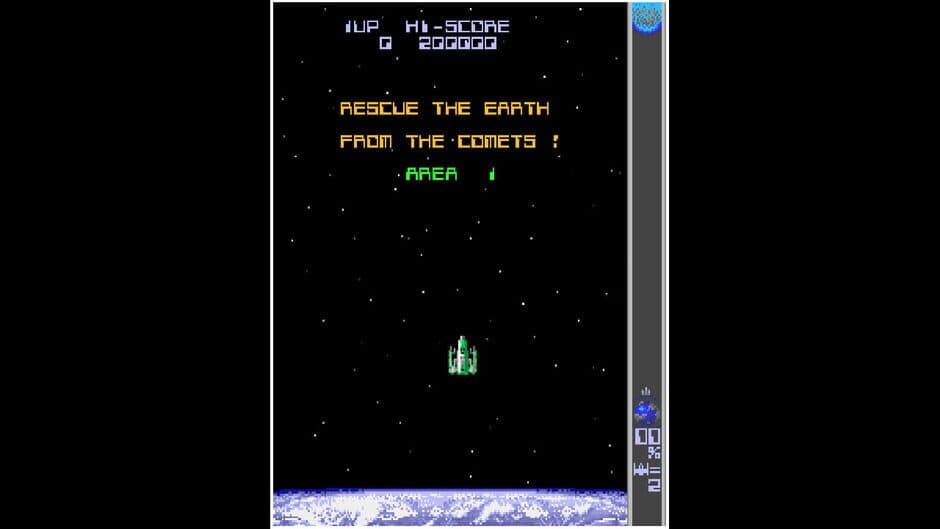 Скриншот 1 из Arcade Archives: Halley's Comet