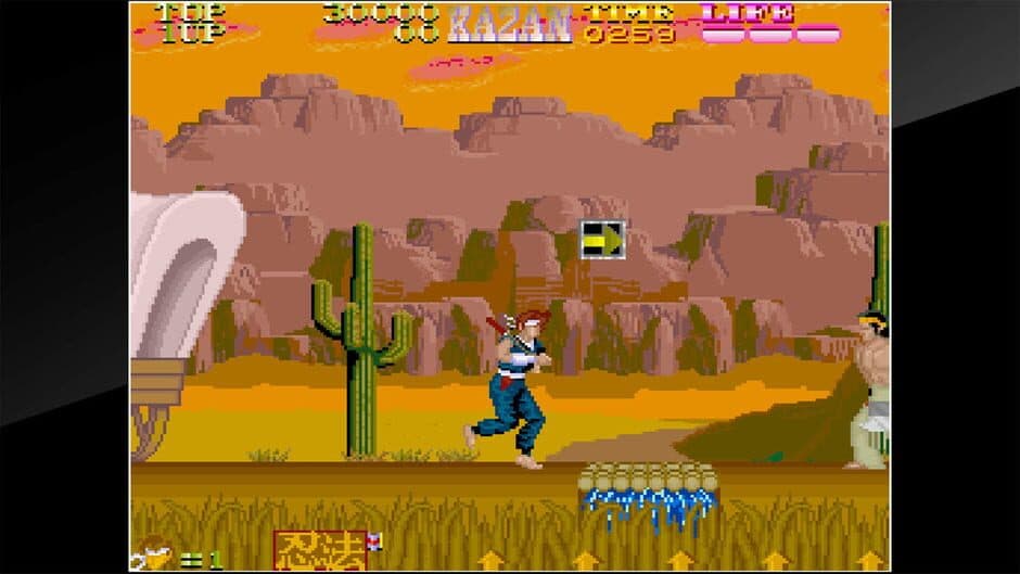 Скриншот 1 из Arcade Archives: Ninja Kazan
