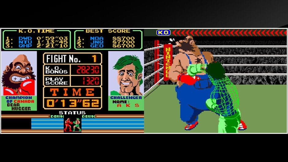 Скриншот 1 из Arcade Archives: Super Punch-Out!!