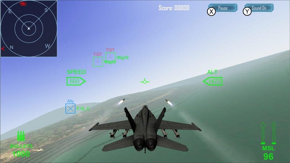 Скриншот 1 из Top Gun Air Combat