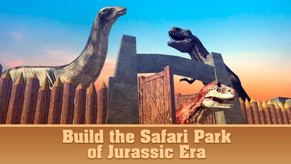 Скриншот 1 из Dinosaur Park Building Simulator 3D