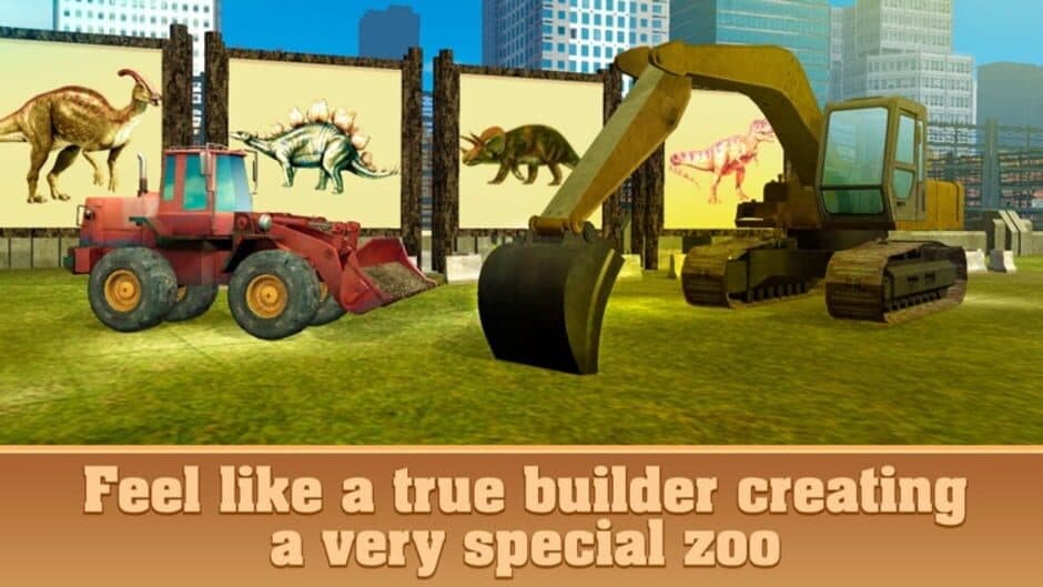 Скриншот 2 из Dinosaur Park Building Simulator 3D