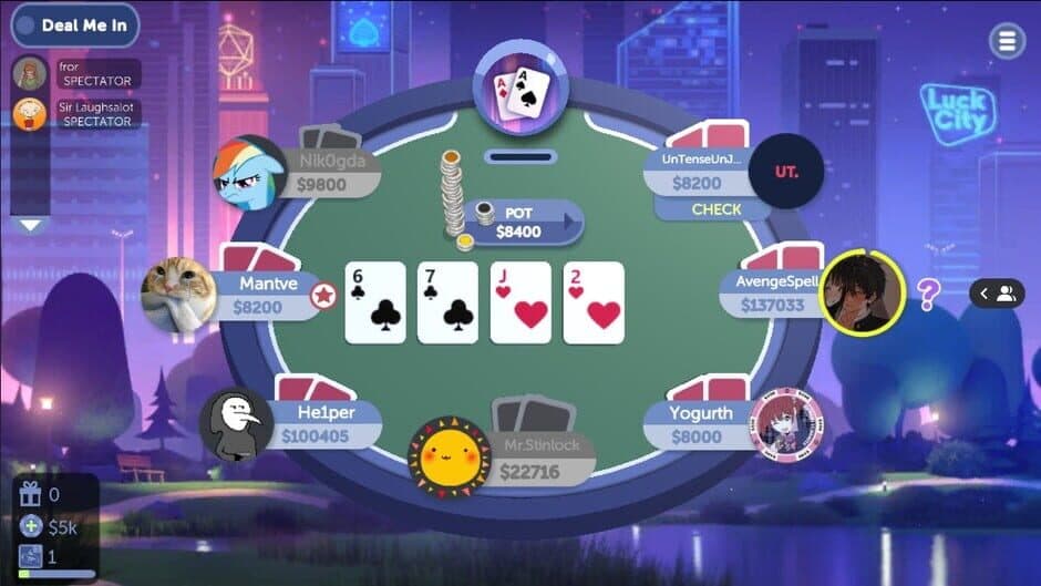 Скриншот 2 из Poker Night