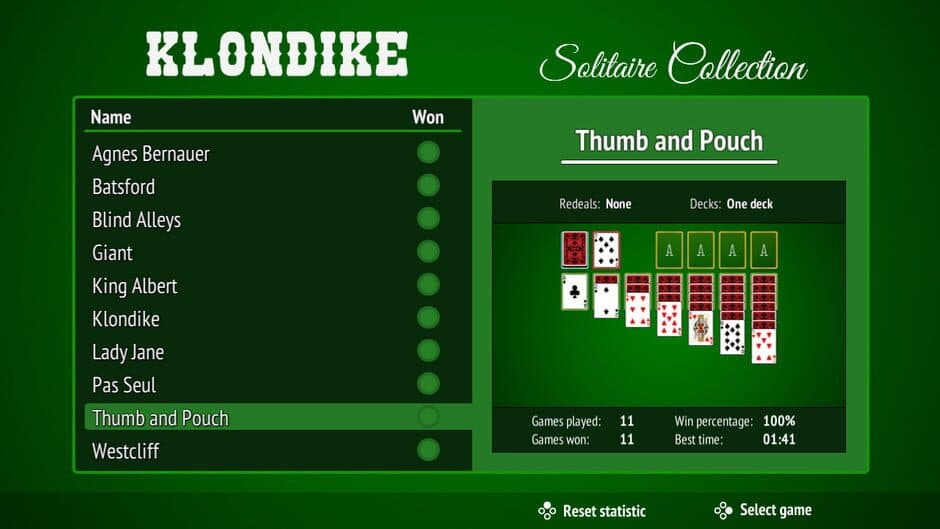 Скриншот 3 из Klondike Solitaire Collection