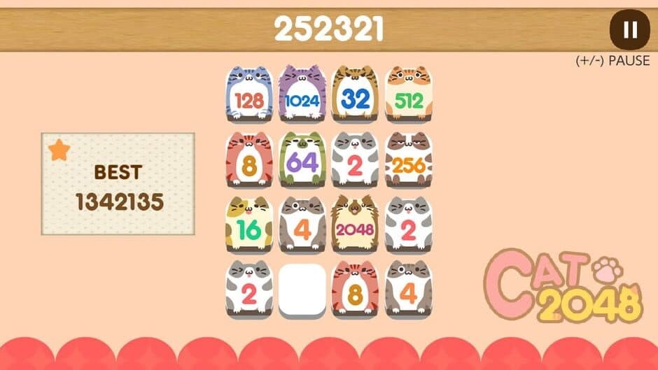 Скриншот 3 из 2048 Cat