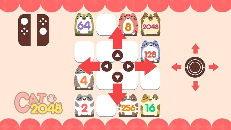 Скриншот 1 из 2048 Cat