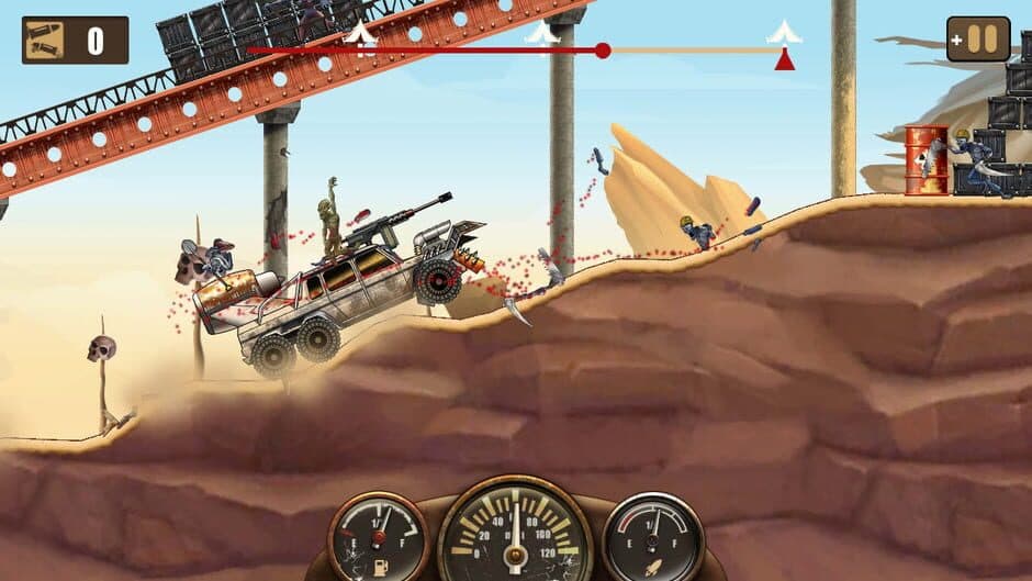 Скриншот 4 из Zombie Hill Race