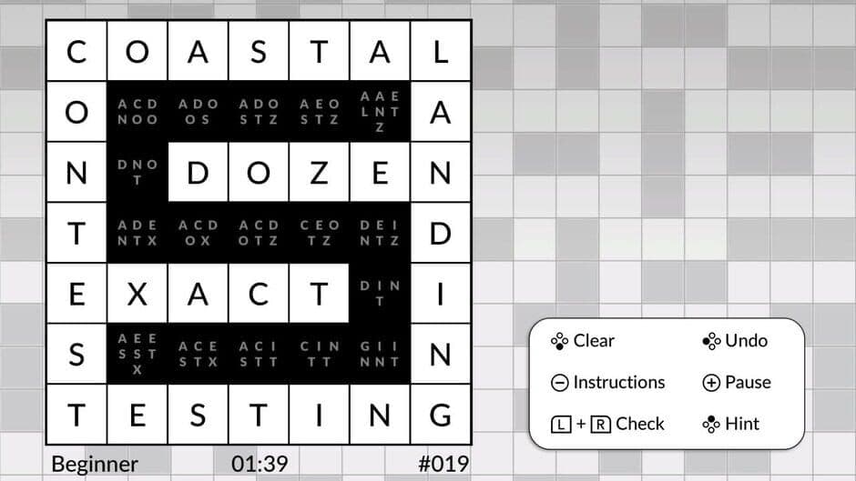 Скриншот 2 из Wordsweeper by Powgi