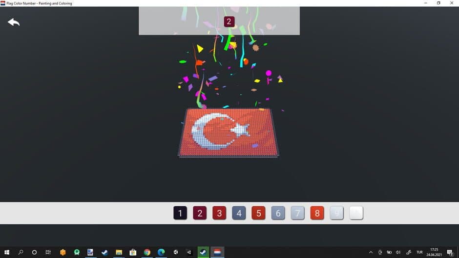 Скриншот 3 из Flag Color Number: Painting and Coloring