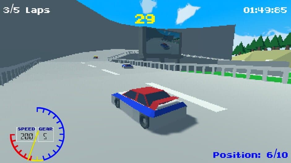 Скриншот 1 из World Racing '95