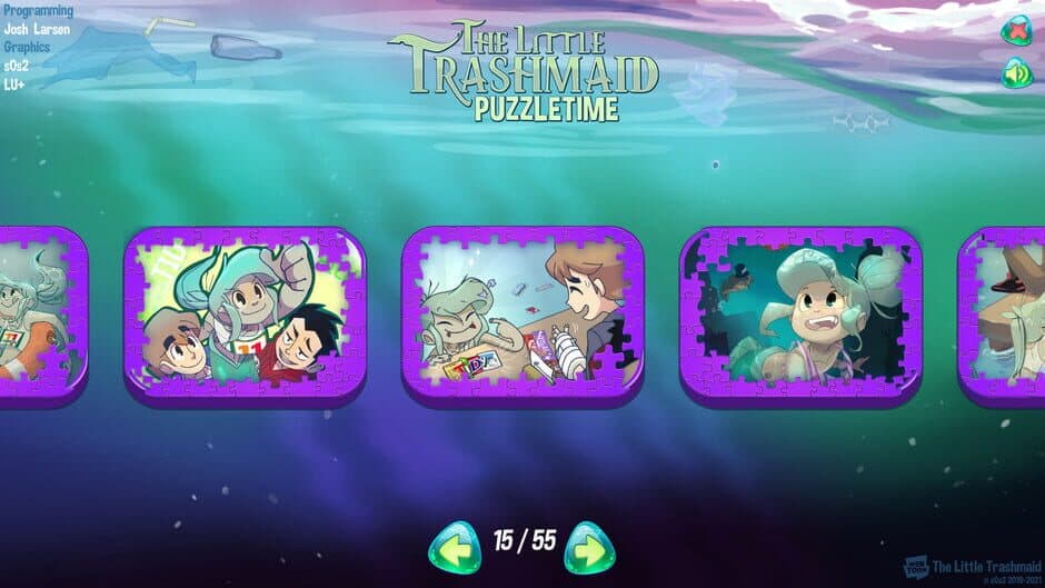 Скриншот 1 из The Little Trashmaid Puzzletime