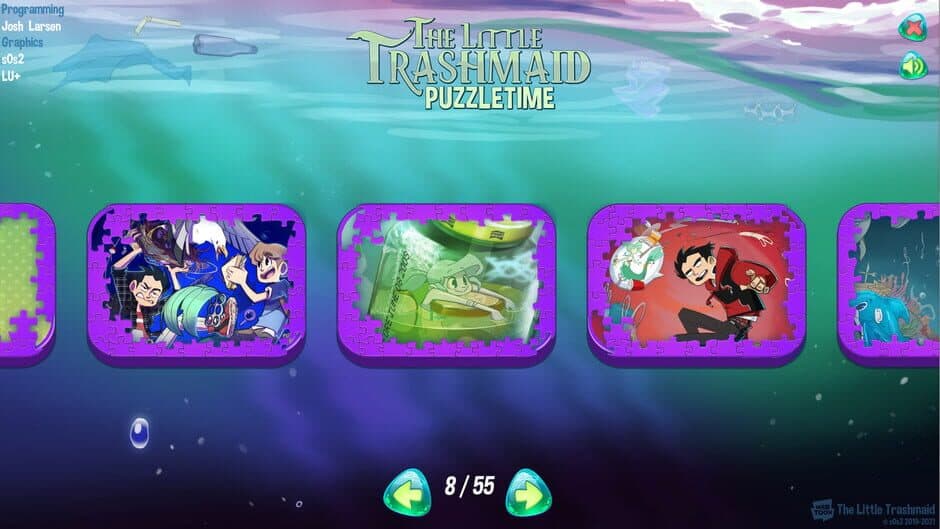 Скриншот 2 из The Little Trashmaid Puzzletime